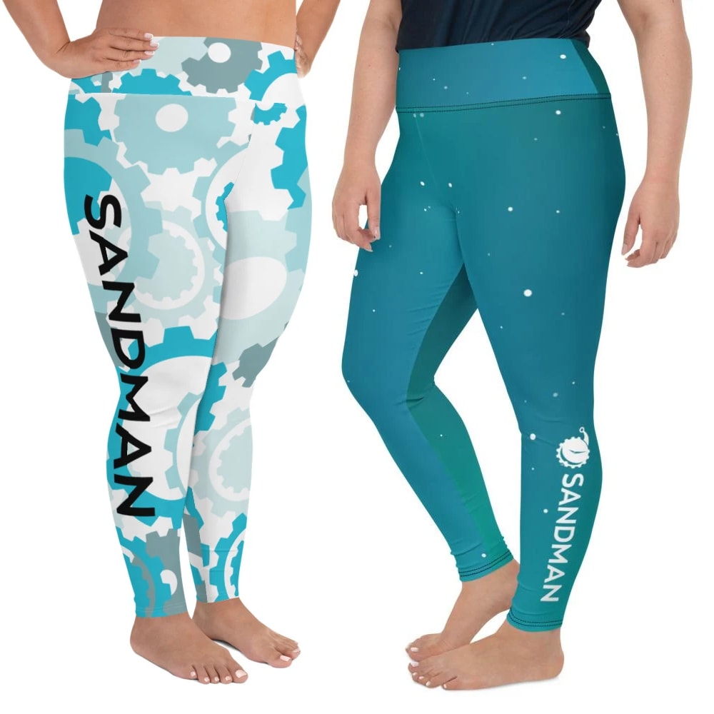 All-Over Print Plus Size Leggings
