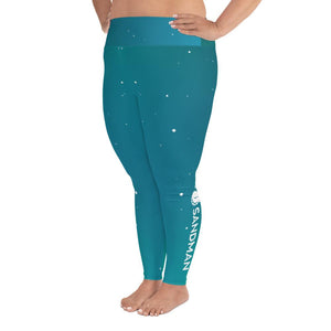 All-Over Print Plus Size Leggings