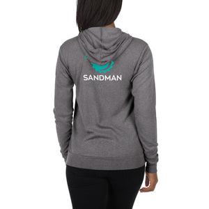 Unisex Lightweight Zip Hoodie